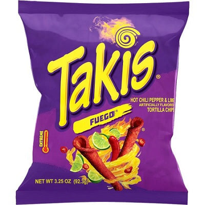 TAKIS FUEGO 3.25OZ/20CT