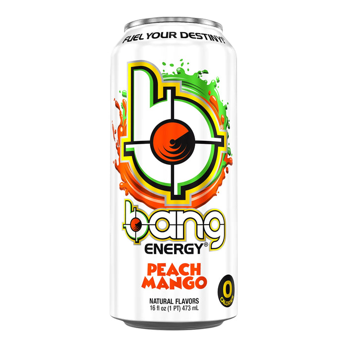 BANG PEACH MANGO 16OZ/12CT