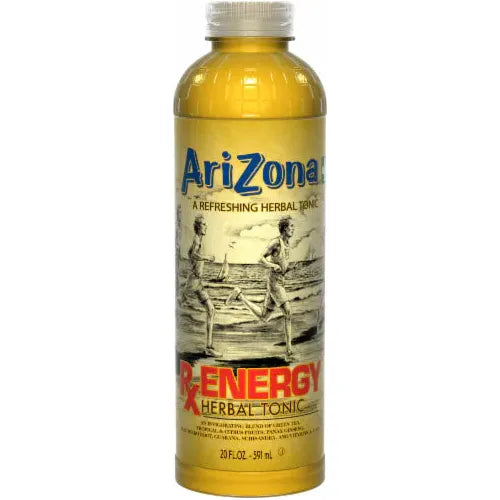 ARIZONA BOTTLE RX ENERGY 20OZ 24CT
