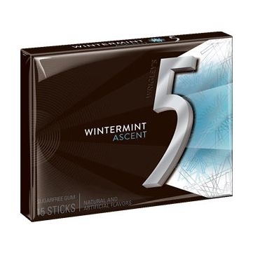 5 GUM 10 STICKS 10CT BOX (CLICK TO SEE ALL FLAVORS)