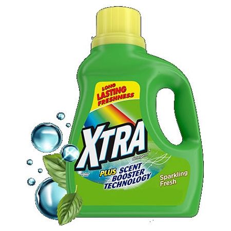XTRA DETERGENT SPARKLING FRESH 57OZ/6CT