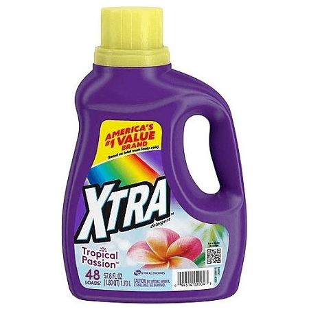 XTRA DETERGENT TROPICAL PASSION 57OZ/6CT