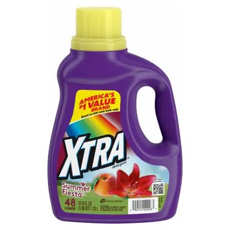 XTRA DETERGENT SUMMER FIESTA 57OZ/6CT