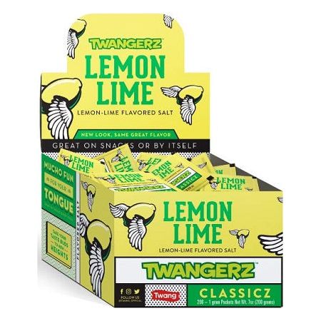 TWANG PACKETS LEMON-LIME SALT 200CT