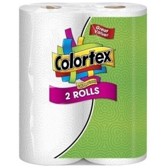 PAPER TOWEL COLORTEX 2 PACK (60 SHT/2PLY)
