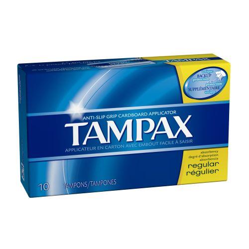 TAMPAX REGULAR 10PK/12CT