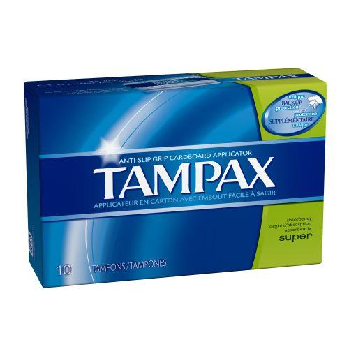TAMPAX SUPER 10PK/12CT