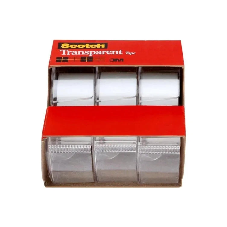 CLEAR TAPE 3PACK 24COUNT DISPLAY