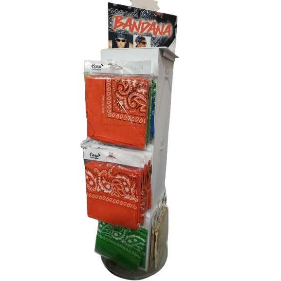 BANDANA DISPLAY 144CT