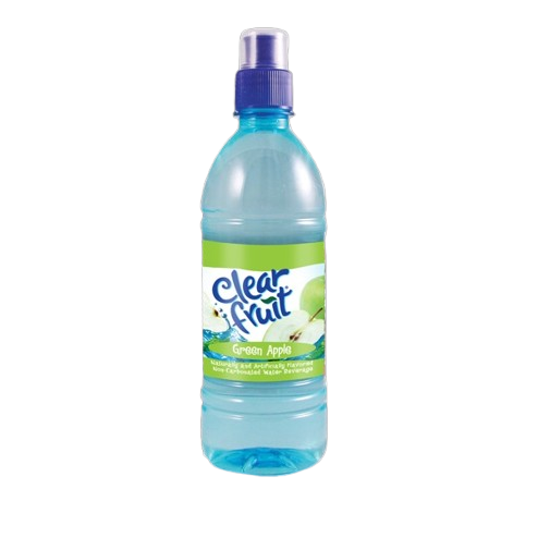 CLEAR FRUIT GREEN APPLE 16OZ/24CT