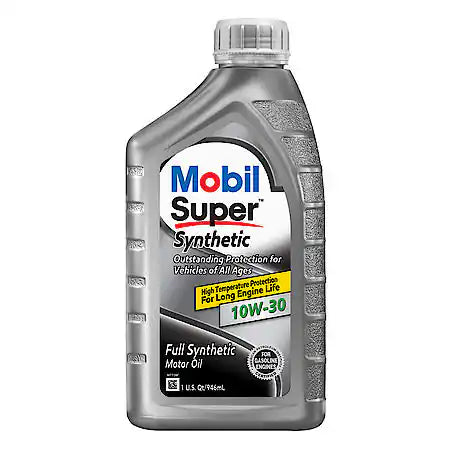 MOBIL 10W30 FULL SYNTHETIC 6CT 1329