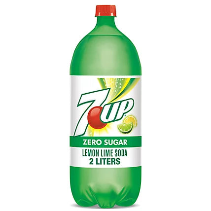 7UP ZERO SUGAR 2L/8CT