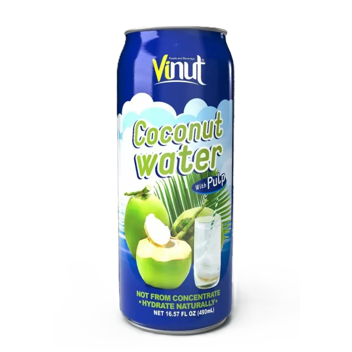 VINUT COCONUT WATER WITH PULP 16.9OZ