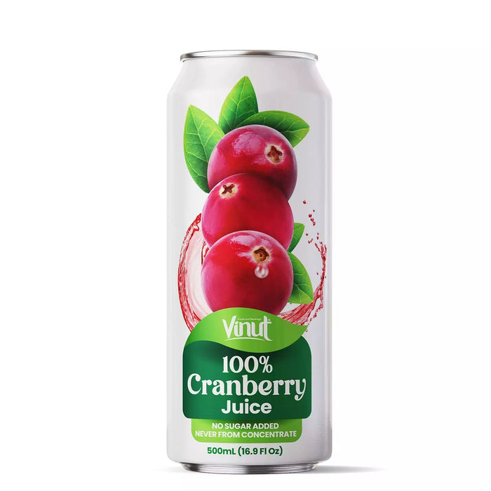 VINUT 100% CRANBERRY JUICE 16.9OZ/24CT