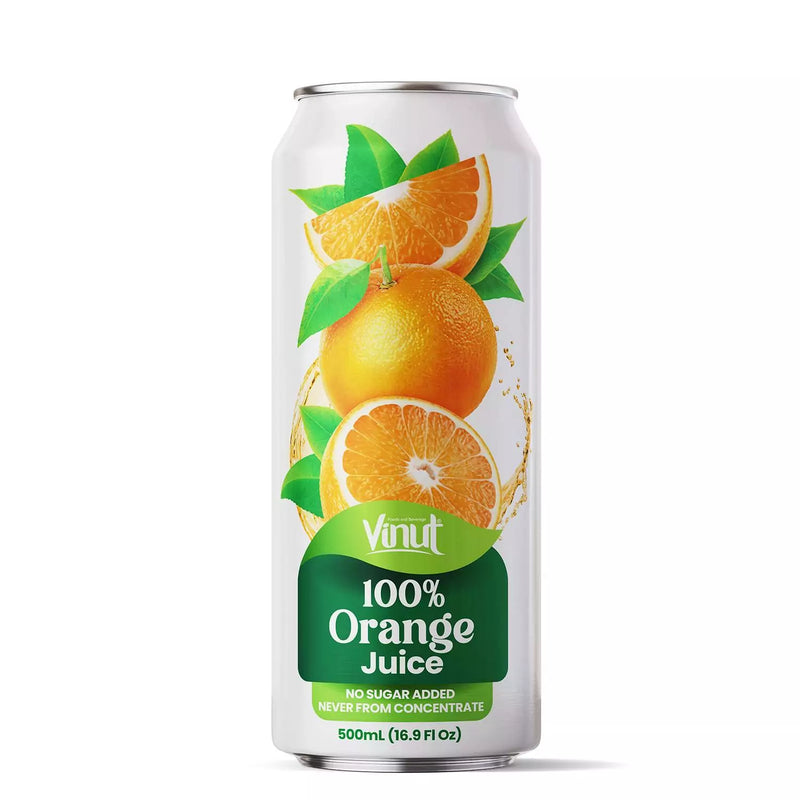 VINUT 100% ORANGE JUICE 16.9OZ/24CT