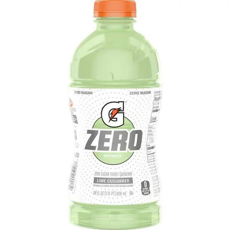 GATORADE ZERO CUCUMBER LIME 28oz/15ct