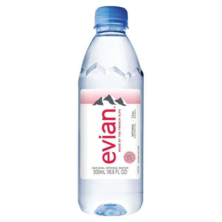 EVIAN WATER 500ML/24CT