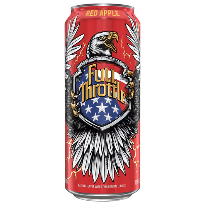 FULL THROTTLE ENERGY RED APPLE 16OZ/24CT