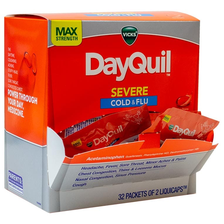 DAYQUIL SEVERE  COLD & FLU 2CT/32PK