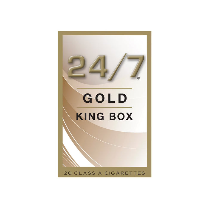 24/7 GOLD KING SIZE BOX