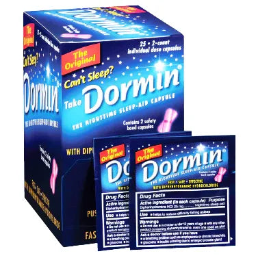 DORMIN 2PK/25CT