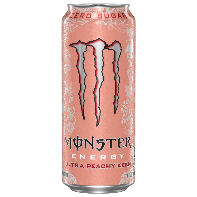 MONSTER ULTRA PEACHY KEEN 16OZ/24PK