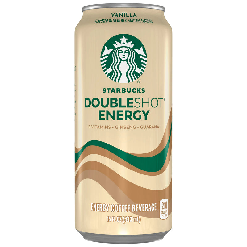 STARBUCKS DOUBLE SHOT  VANILLA 15OZ/12CT