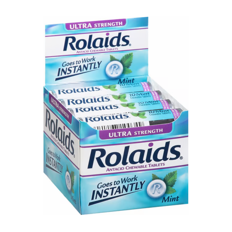 ROLAIDS ULTRA STRENGHT MINT 12CT