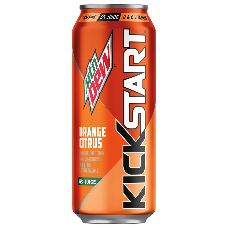 KICKSTART CAN ORANGE CITRUS 16OZ/12PK