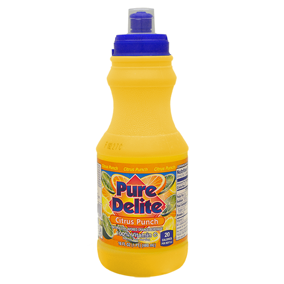 PURE DELITE CITRUS PUNCH 16OZ/24CT