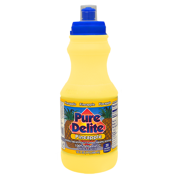 PURE DELITE PINEAPPLE 16OZ/24CT