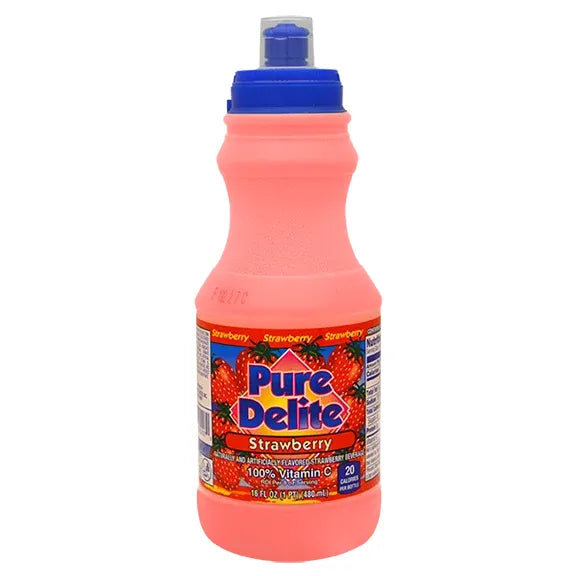 PURE DELITE STRAWBERRY 16OZ/24CT