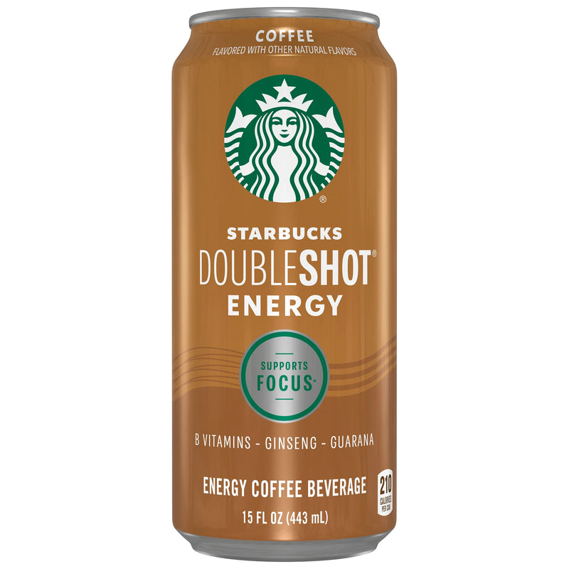 STARBUCKS DOUBLE SHOT COFFEE  15OZ/12CT