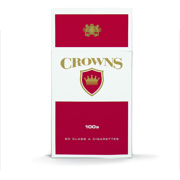 CROWNS RED 100s BOX