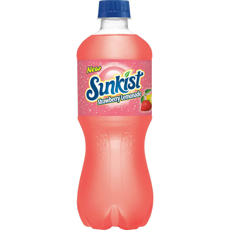 SUNKIST STRAWBERRY LEMONADE 20OZ/24PK