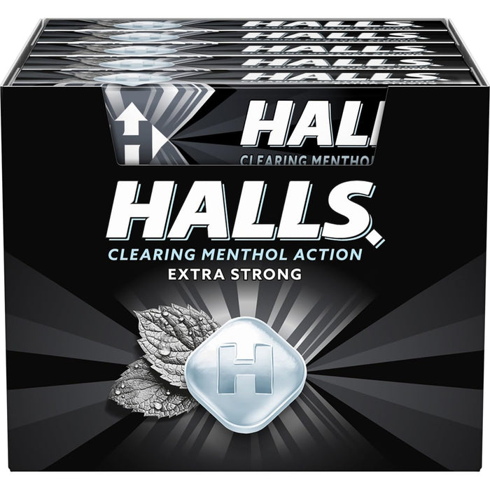 HALLS COUGH DROPS - EXTRA STRONG 20CT