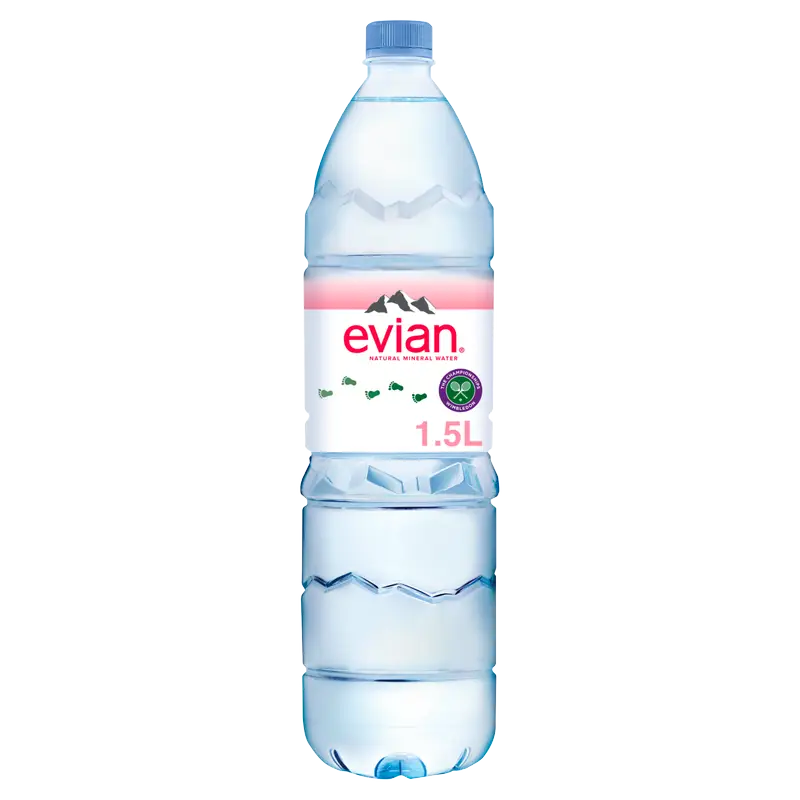 EVIAN WATER 1.5L/12PK