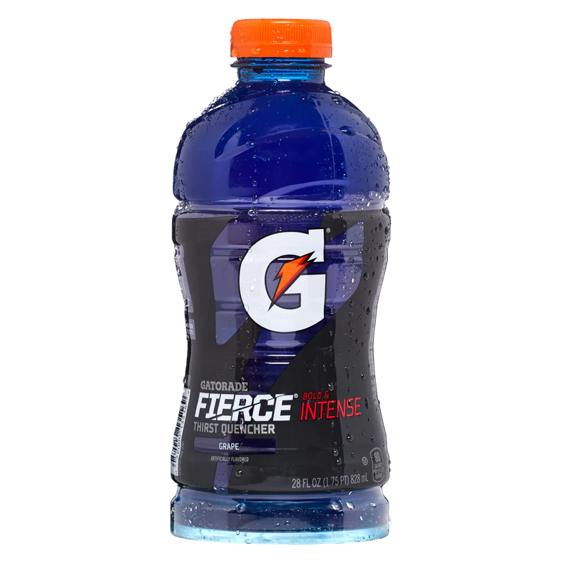 GATORADE FIERCE GRAPE 28OZ/15PK