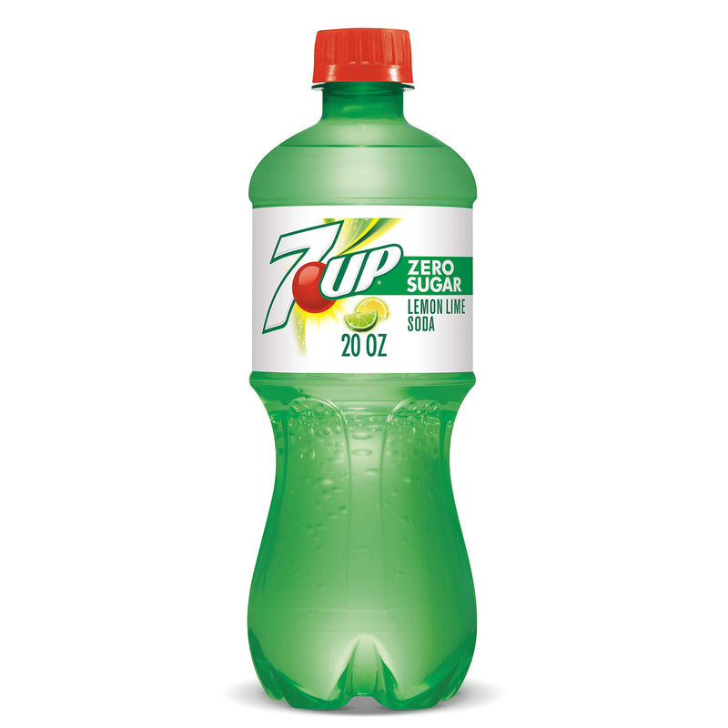 7UP ZERO SUGAR 20OZ/24CT
