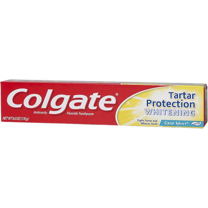 COLGATE TARTAR PROTECTION WHITENING 6ct/2.5oz