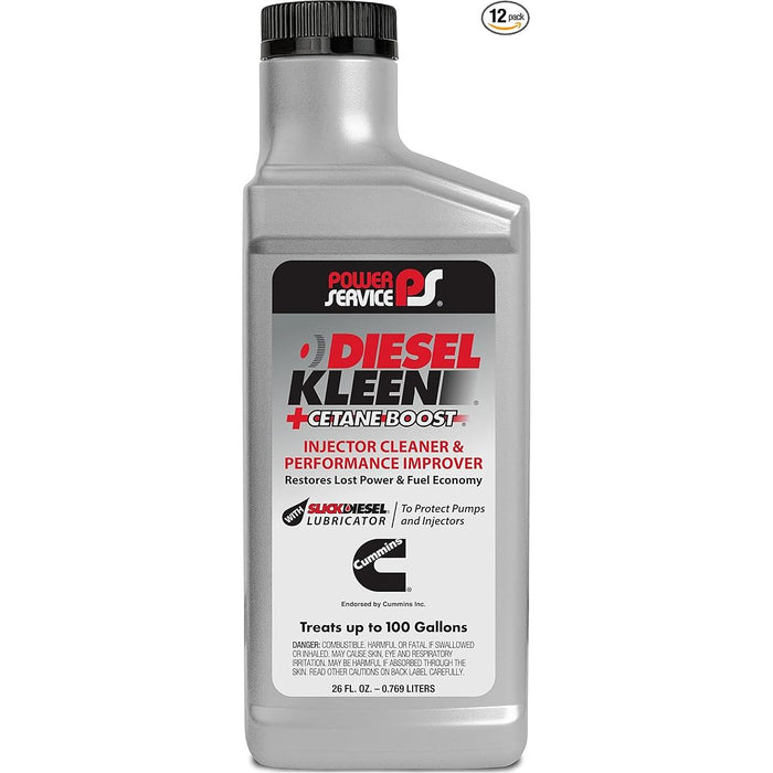 POWER SERVICE DIESEL KLEEN 26OZ 12PK