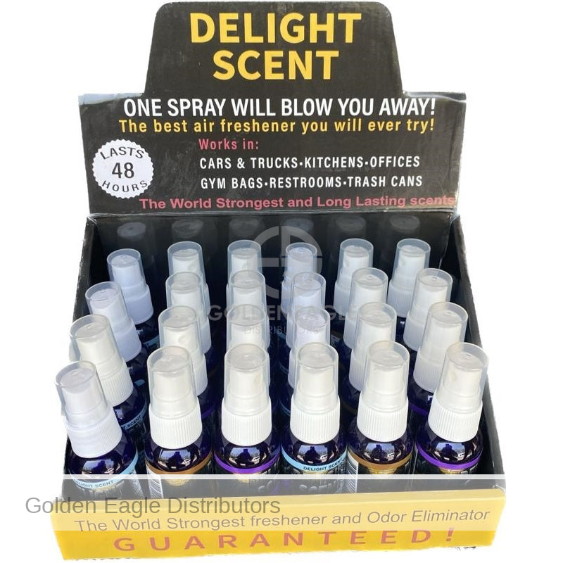 DELIGHT SCENT SPRAY 24CT 1443