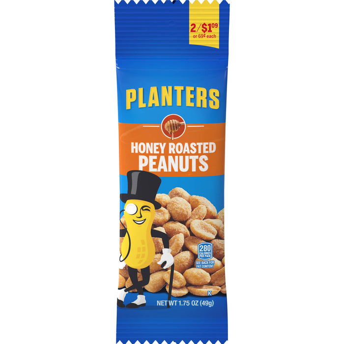 PLANTERS HONEY ROASTED PEANUTS 18ct