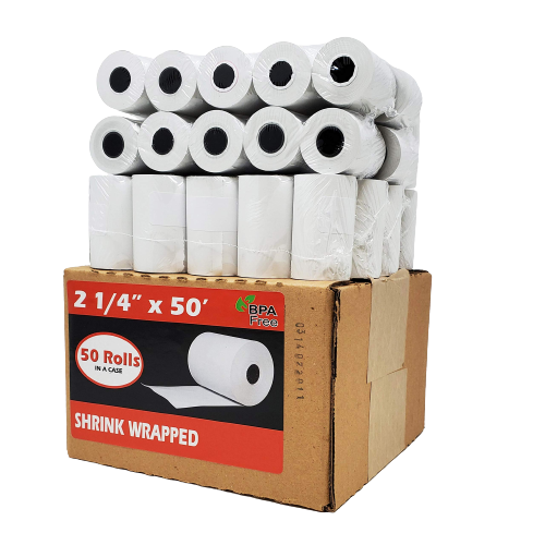 THERMAL PAPER 214X50 50CT