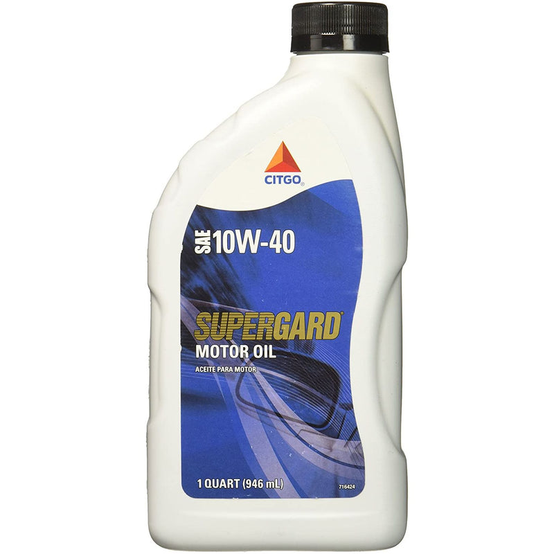 CITGO 10W-40 SYNTHETIC BLEND OIL 12CT