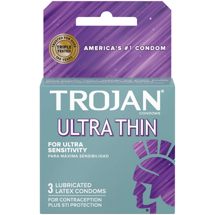 TROJAN ULTRA THIN 3CT/6PK