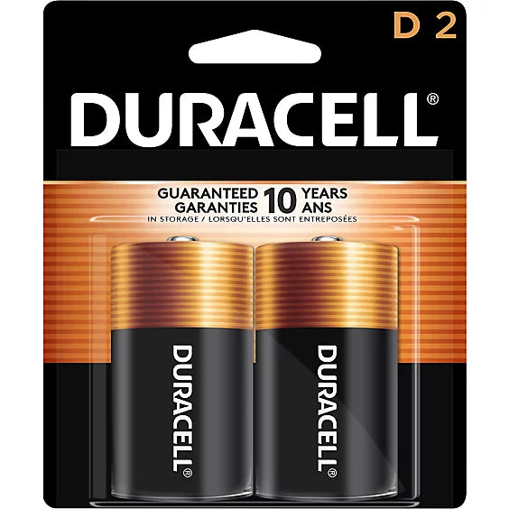 DURACELL D 2PACK