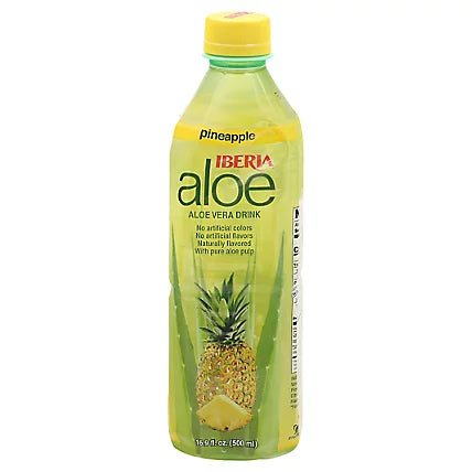 ALOE VERA 16.9OZ/24CT PINEAPPLE