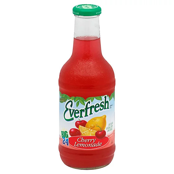 EVERFRESH CHERRY LEMONADE 24OZ/12PK