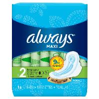 ALWAYS PADS MAXI LONG SUPER 16CT